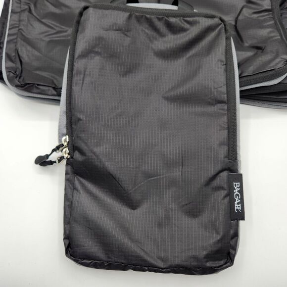 Bagail 6 Set Ultralight Compression Packing Cubes - Black w/Gray Read! - Picture 15 of 16